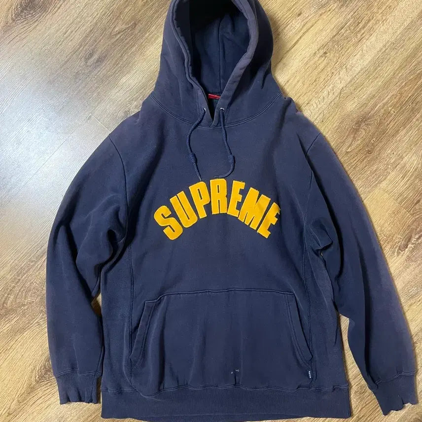 [BUNJANG] Supreme Vintage Arch Logo Hoodie XL / 빈티지 슈프림 후드 XL