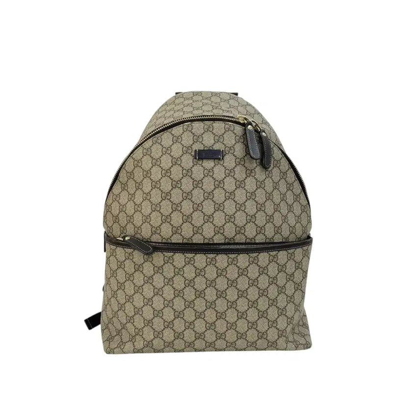 [BUNJANG] Gucci 246414 GG Logo Supreme PVC Backpack / 구찌 246414 GG로고 수프림 PVC 백팩H00326