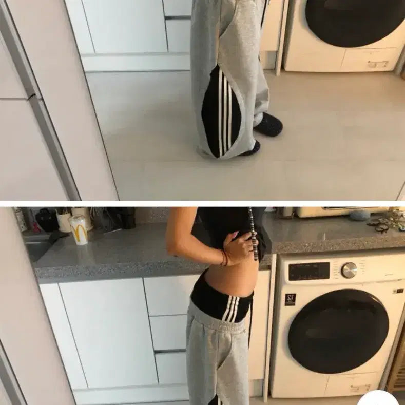 [BUNJANG] Layered Sagging Pants / 레이어드 새깅 팬츠