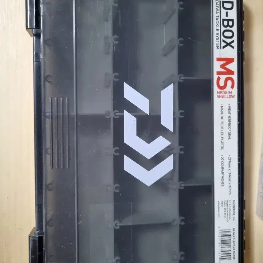 [BUNJANG] Daiwa D-BOX MS Smoke Tackle Box / 다이와 낚시 보관함 D-BOX MS 스모크