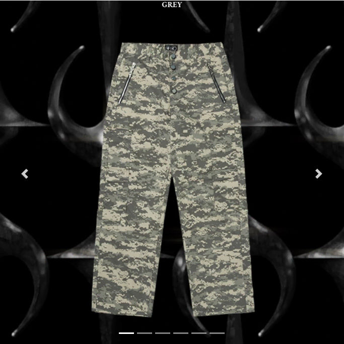 [BUNJANG] Thug Club Bio Soldier Pants Grey / 떠그클럽 바이오 솔저 팬츠 그레이  3