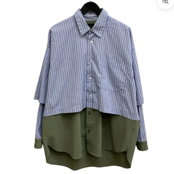 [BUNJANG] Tomas Mason x United Tokyo Layered Shirt / (Free)Tomas Mason x United Tokyo 레이어드 셔츠