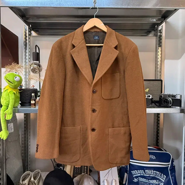 [BUNJANG] CP Company 1994 AW Camel Wool Three-Button Jacket / 1994 AW CP 컬렉션 BY CP COMPANY 카멜 울 쓰리버튼 자