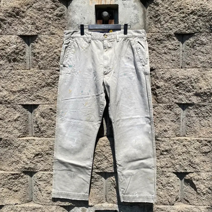 [BUNJANG] Polo by Ralph Lauren Salinger Painted Chino Pants / 폴로 샐린저 페인티드 치노 팬츠 34x30