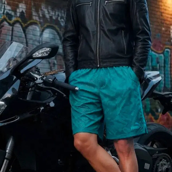 [BUNJANG] Puma x Kose Cargo Bermuda Shorts Wide Fit Training Shorts / 푸마 X코세 퓨마 카고반바지 버뮤다팬츠 와이드반바지 트레이닝 쇼츠 새상품
