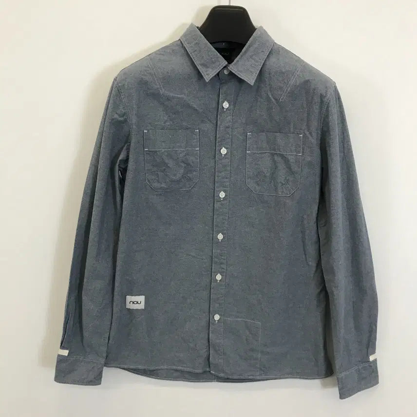 [BUNJANG] NAU Chambray Shirt Blue L / NAU 나우 샴브레이 셔츠 [L]