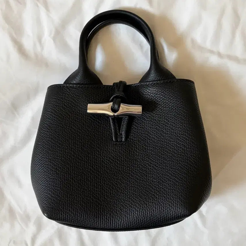 [BUNJANG] Longchamp Le Rozay Top Handle XS Black / 롱샴 르 로조 탑핸들 XS 블랙
