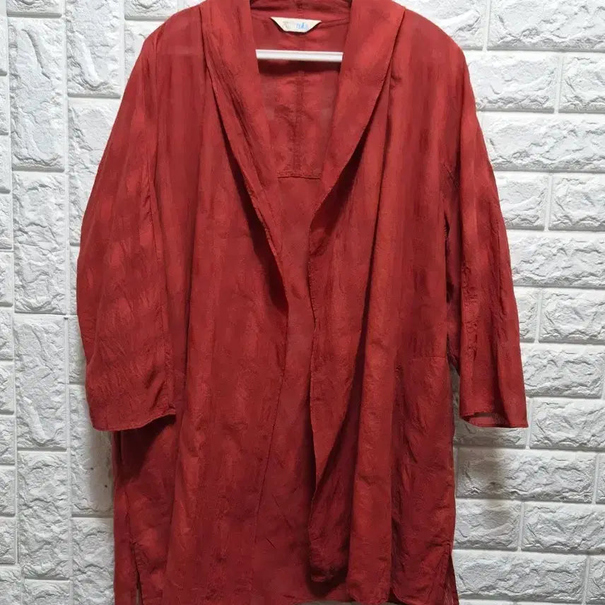 [BUNJANG] Esae 100% Cotton Long Jacket / 이새 얇은면100  멋스런 롱 자켓