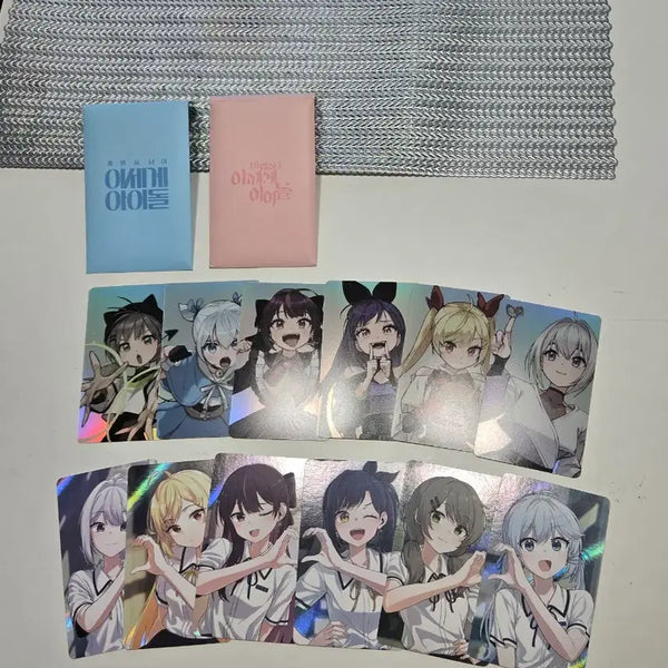 [BUNJANG] ISEGYE IDOL Photocard Bundle Set (Chasydol, Masydol, BemyLight) / 이세돌 포카 12종일괄 (차세돌 마세돌 이세계아이돌 bemylight 두