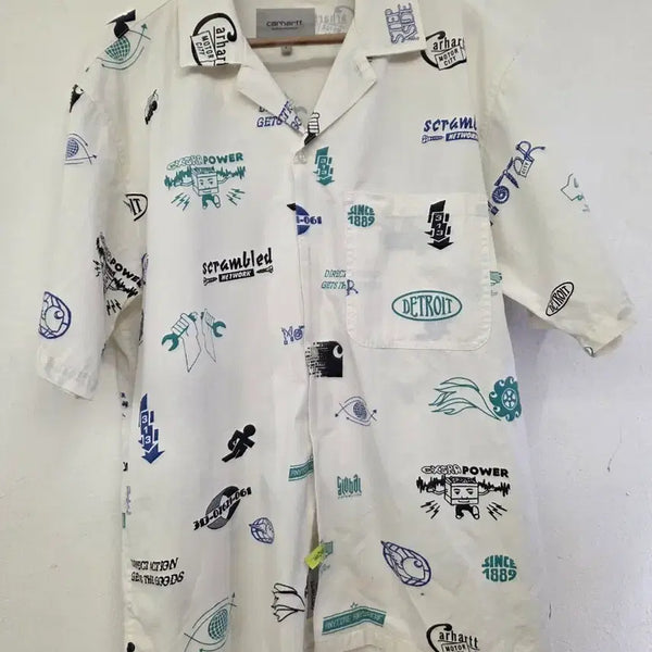 [BUNJANG] Carhartt Graphic T-Shirt / Carhartt 그래픽 반팔 셔츠 L