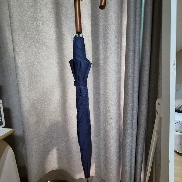 [BUNJANG] Navy Blue Long Umbrella / 네이비 남색 장우산