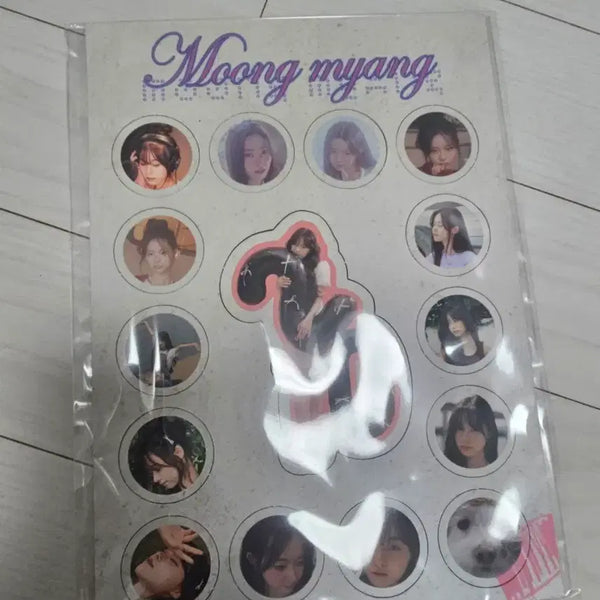 [BUNJANG] Kim Moong-myang Sealed Paper Magnet Goods / 미개봉 김뭉먕 페이퍼 마그넷 굿즈 판매