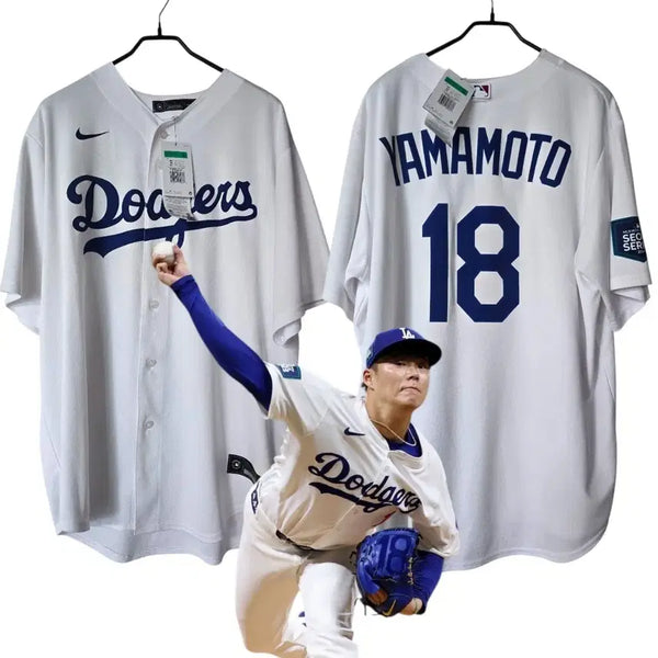 [BUNJANG] Nike LA Dodgers Yamamoto Seoul Series Edition Jersey XL / 나이키 LA다저스 야마모토 유니폼 서울시리즈 에디션 (택채 / XL)