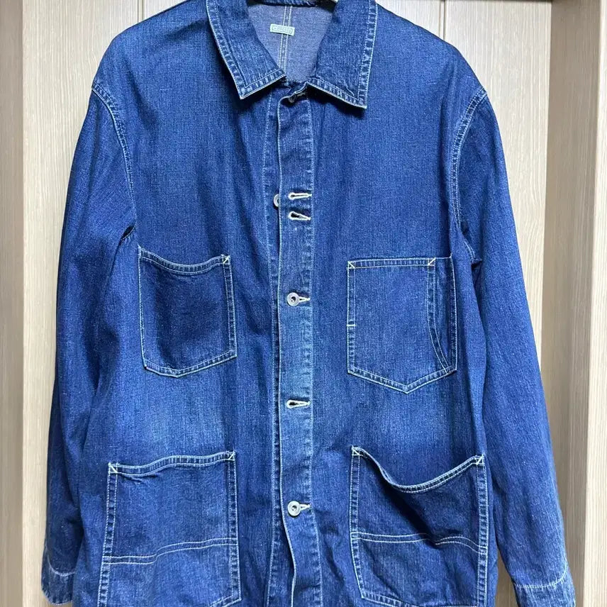 [BUNJANG] Apresse 23SS Denim Coverall Jacket / [3] 아프레쎄 23SS 데님 커버올 자켓