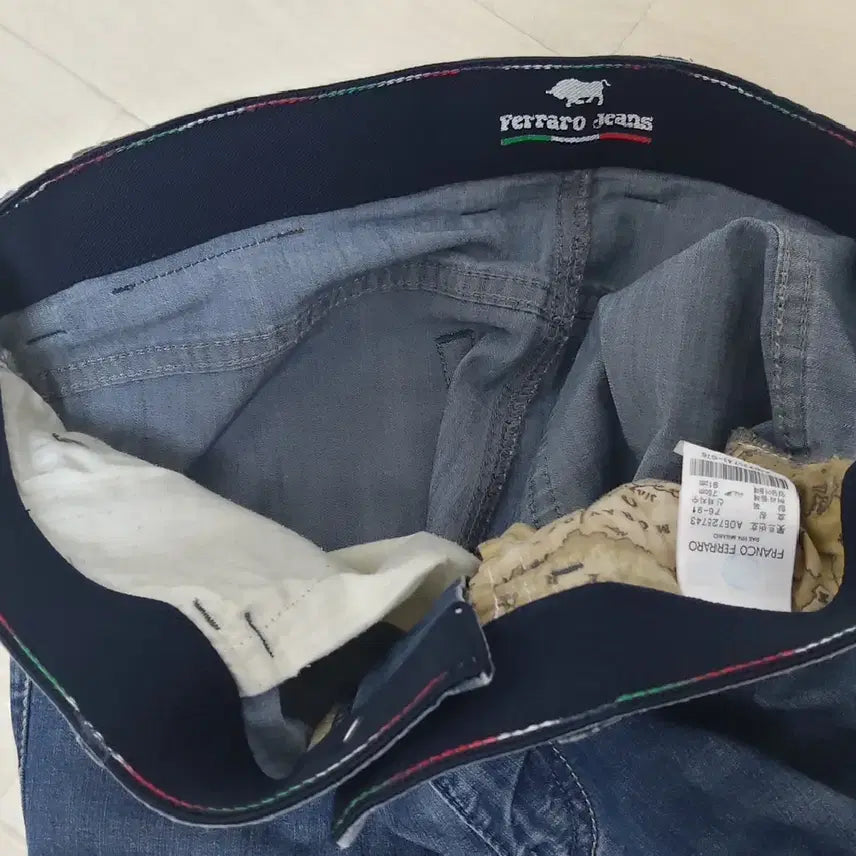 [BUNJANG] Ferraro Men's Slim Fit Vintage Stretch Jeans - Size 31 / 페라로/여름스판청바지/슬림핏/빈티지/정품/남성31인치