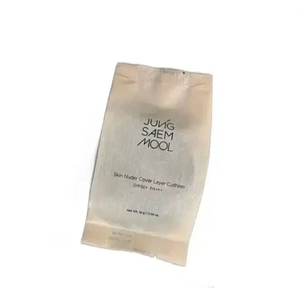 [BUNJANG] Jung Saem Mool Skin Nuder Cover Layer Cushion Refill (Fair Light) / 정샘물 스킨 누더 커버레이어 쿠션 19 페어라이트 21호 리필