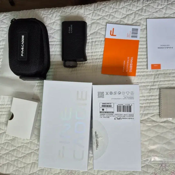 [BUNJANG] Finecaddy UPL7 Ultra-Compact Golf Rangefinder Black / 초소형 파인캐디 UPL7 골프 거리측정기 블랙