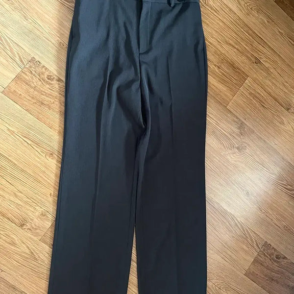 [BUNJANG] Bellier True Straight Wrinkle-Free Slacks - Charcoal, Size 32 / [32] 벨리에 트루 스트레이트 링클 프리 슬랙스 - 차콜