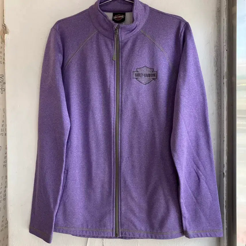 [BUNJANG] Harley-Davidson Purple Zip-Up Jacket / 할리데이비슨 집업 자켓 퍼플