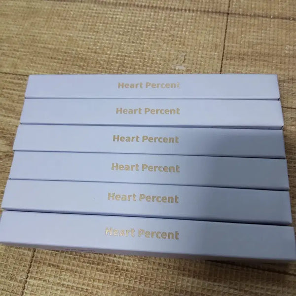 [BUNJANG] Heart Percent Lip Pencil Set (Shades 1, 3, 6) - 6 Pieces / 하트퍼센트 립펜슬 새상품 1 3 6호 6개 2만