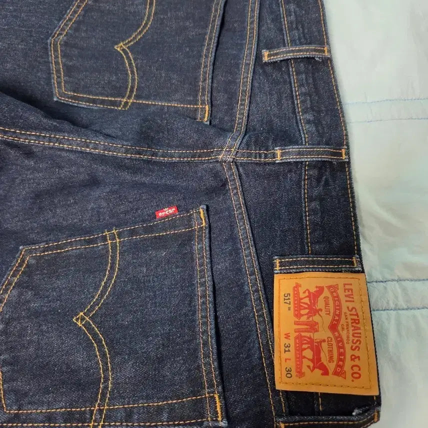 [BUNJANG] Levi's 517 Bootcut Jeans RINSE / 리바이스 517 부츠컷 RINSE