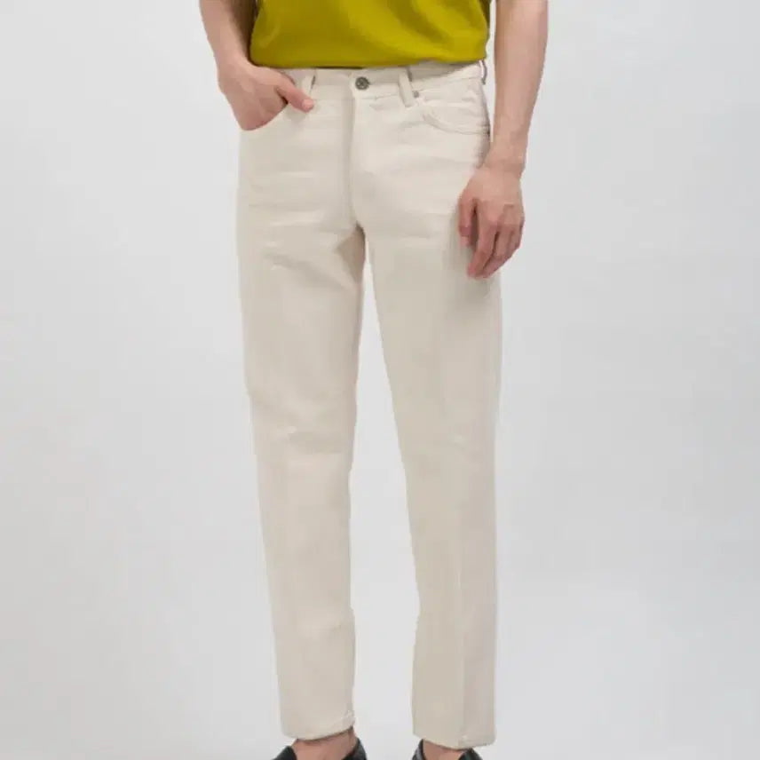 [BUNJANG] Branded 1931 Object Jeans Crop Straight / 브랜디드 크림진 30