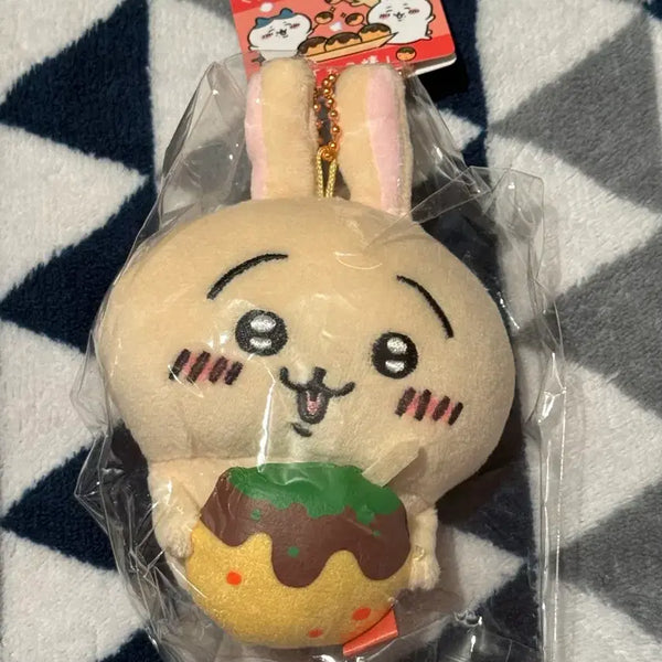 [BUNJANG] Chiikawa Osaka Takoyaki Usagi Mascot Plush / 치이카와 오사카 타코야끼 우사기