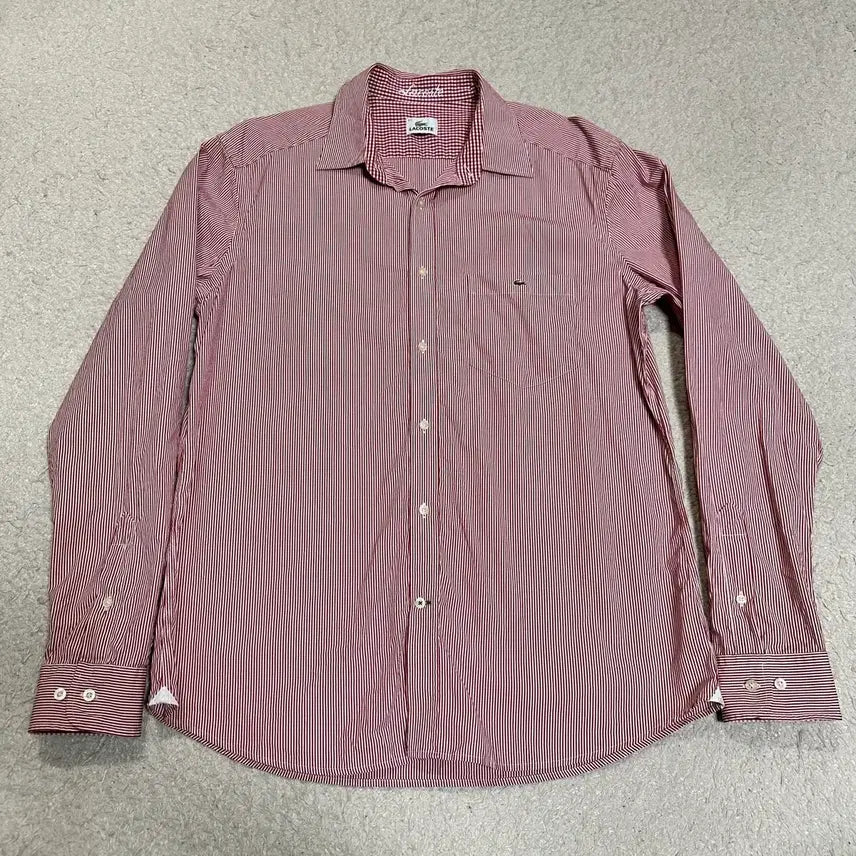 [BUNJANG] Lacoste Striped Shirt / 라코스테 스트라이프 셔츠 105