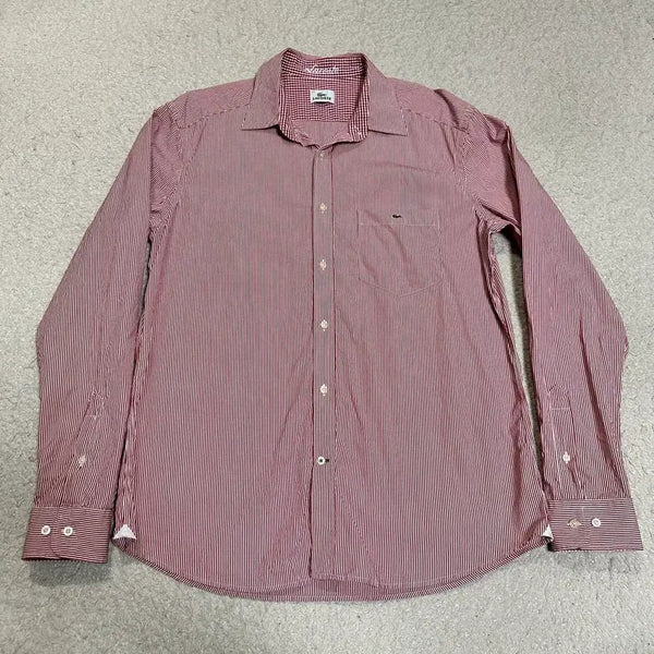 [BUNJANG] Lacoste Striped Shirt / 라코스테 스트라이프 셔츠 105