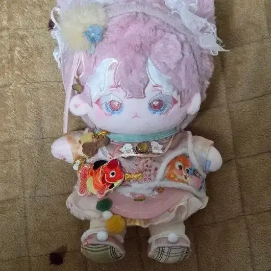 [BUNJANG] 20cm Unaffiliated Cotton Doll Creamberry Bony-ging / 20cm 무속성 솜인형 크림베리 뼈깅