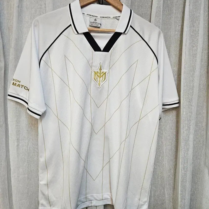 [BUNJANG] ICONSMATCH PIRLO 21 Short Sleeve T-Shirt White / 아이콘스매치 반팔 티셔츠 화이트 PIRLO 21