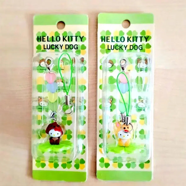 [BUNJANG] Lucky Dog Kitty 2-Set, Dachshund, Chihuahua / 럭키독 키티 2종세트, 클로버 키티, 행운 키티, 럭키독키티