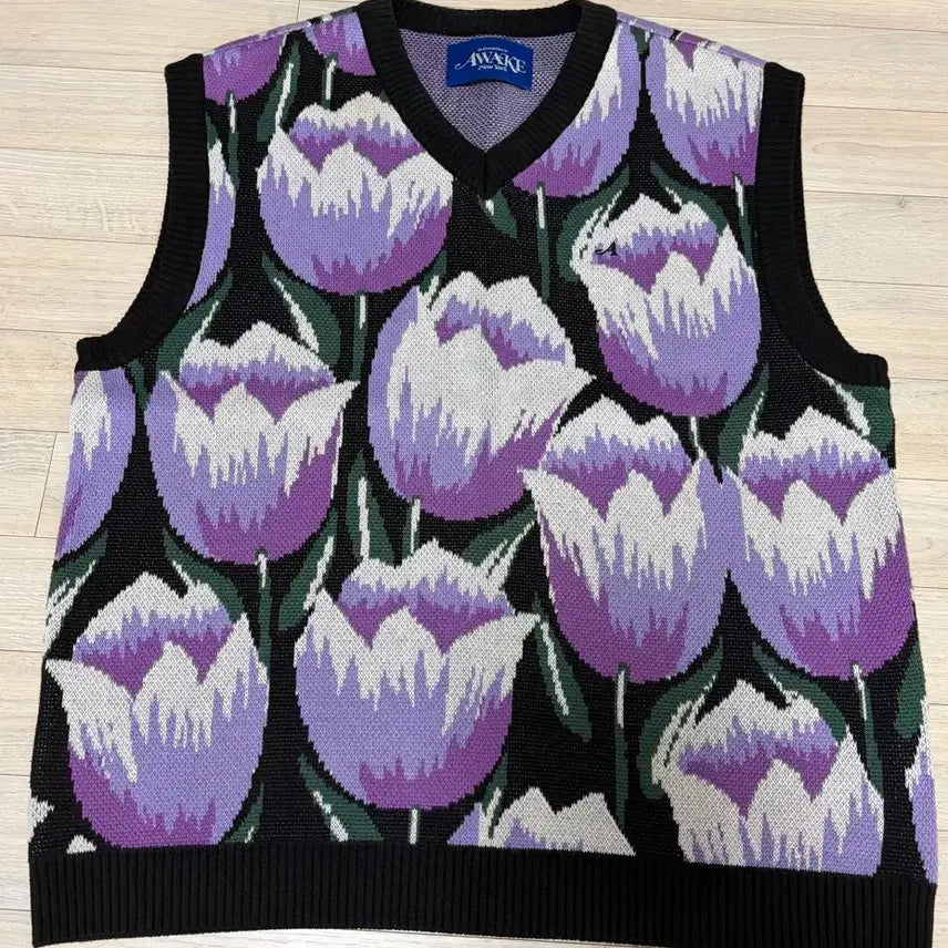 [BUNJANG] Awake New York Knit Vest XL / [L] 어웨이크 뉴욕 니트 베스트