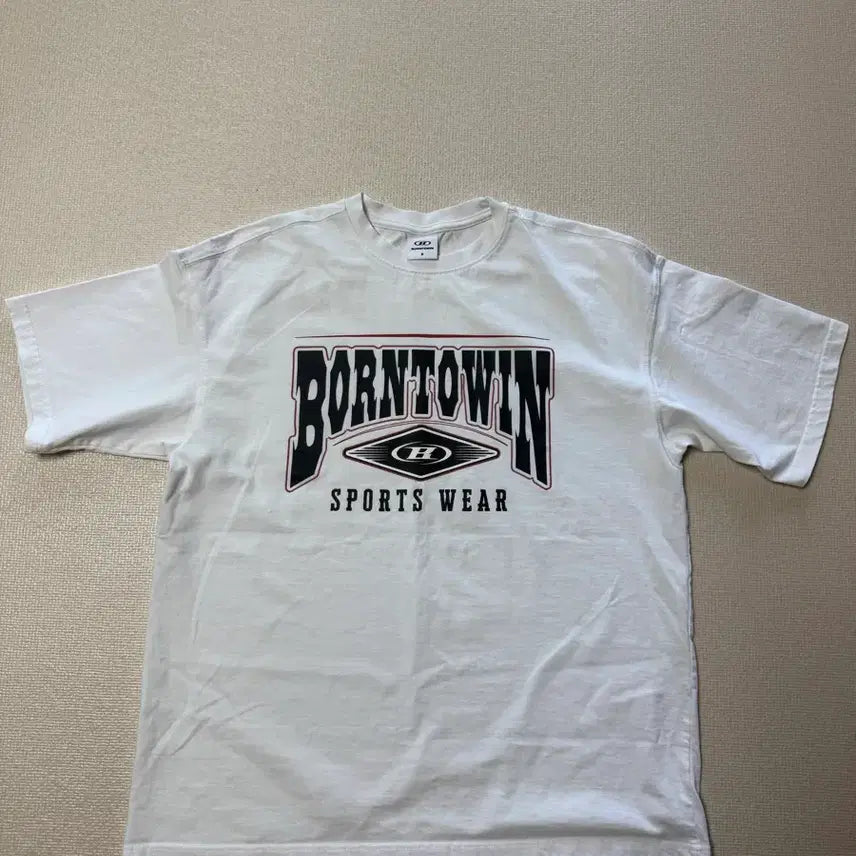 [BUNJANG] Born to Win Arch Logo Short Sleeve T-shirt / [2]본투윈 아치 로고 반팔 티셔츠