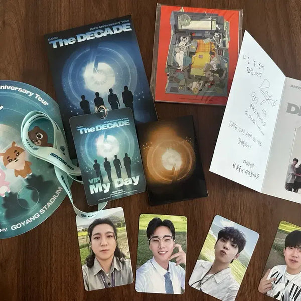[BUNJANG] Day6 Goyang Concert Entrance Gift + Fanclub Gift / 데이식스 고양콘 입장 기프트 + 팬클럽 기프트