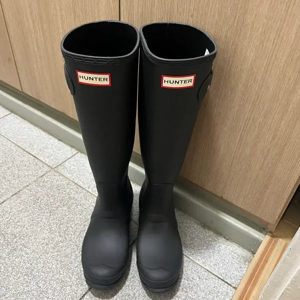[BUNJANG] Hunter Original Tall Women's Rain Boots Black 220 / 헌터 오리지널 톨 우먼스 레인부츠 블랙 220