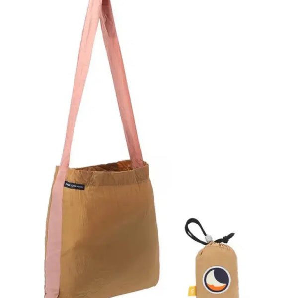 [BUNJANG] Ticket to the Moon Hazelnut x Pink Crossbody Bag / (M)티켓투더문 헤이즐넛x핑크 크로스백