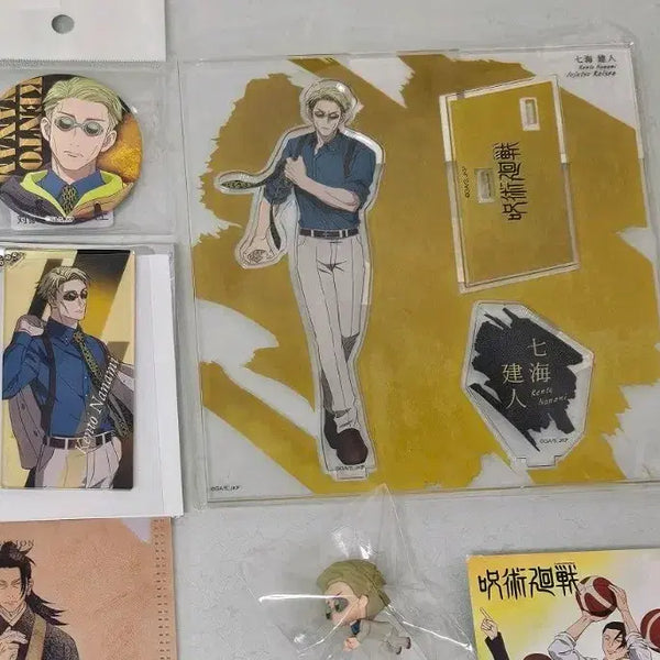 [BUNJANG] Jujutsu Kaisen Nanami Twilight AK Exhibition Acrylic Stand & Cable Bite Set / 주술회전 나나미 대교류전굿즈 twilight ak전시 아크릴/케이블바이트