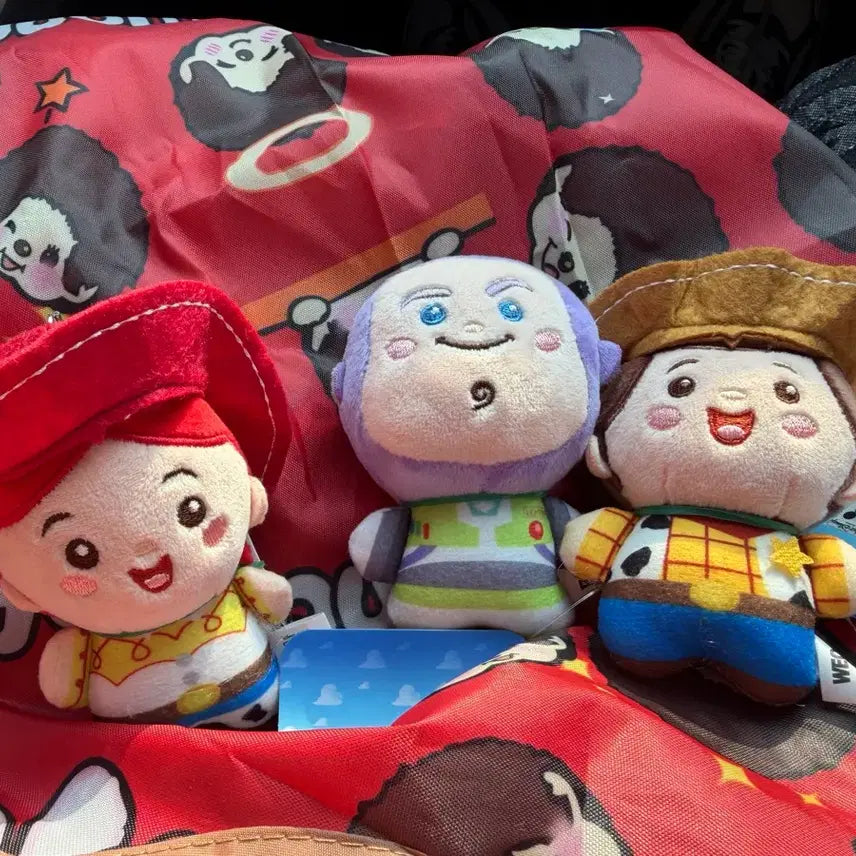 [BUNJANG] Toy Story 3 Character Keychain Set (Jessie, Buzz, Woody) / 토이 스토리 인형 3종 세트 키링 각 1개 가격