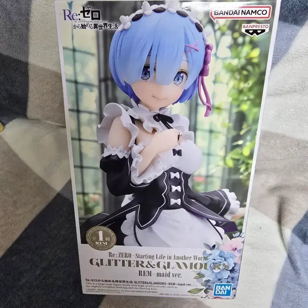 [BUNJANG] Re:Zero Gliter & Glamours Rem Maid Figure / 리제로 글리터 앤 글래머러스 렘 메이드 피규어