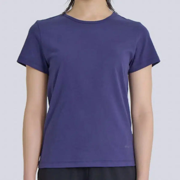 [BUNJANG] Dopper Women's Yoga T-Shirt Navy / 도퍼 요가 티셔츠 M, 네이비