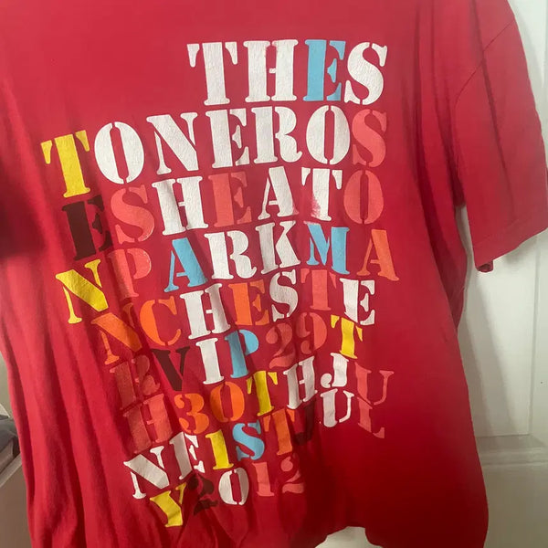 [BUNJANG] The Stone Roses 2012 Graphic T-Shirt / stone roses(스톤 로지스) 2012 반팔 티 판매합니다