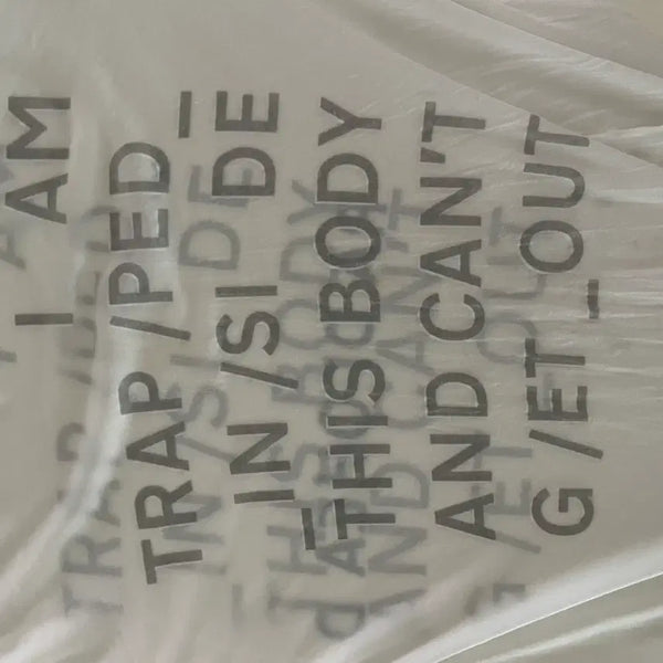 [BUNJANG] Radiohead Official "I am traped in the body" T-Shirt / 라디오헤드 (I am traped in the body) 반팔 티 판매합