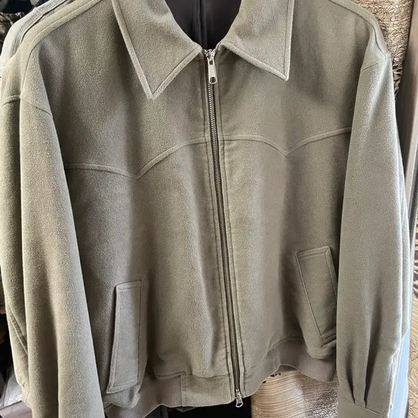 [BUNJANG] Brown Yak Moleskin Western Jacket Size 3 / 브라운야드 몰스킨 웨스턴 자켓 3사이즈 판매합니다.