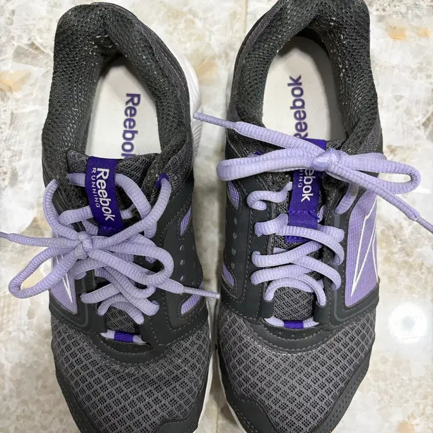 [BUNJANG] Reebok Women's Running Shoes Purple/Gray 230mm / 리복 여성 운동화 230mm 퍼플/그레이 런닝화