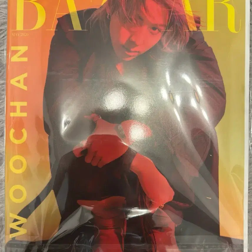 [BUNJANG] BAZAAR Cover Model Woochan Magazine / 바자 올데프 우찬 표지모델 새상품.잡지