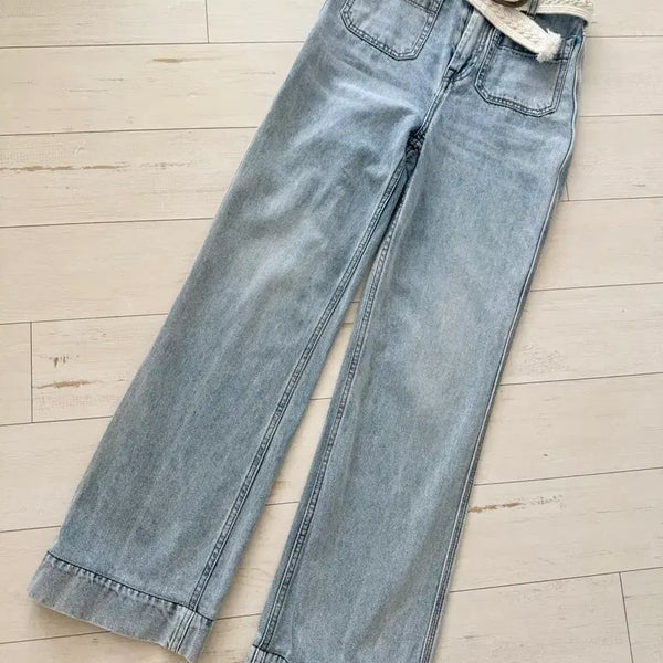 [BUNJANG] Zimmermann Washed Straight Jeans / 짐머만 워싱 스트레이트 진 25
