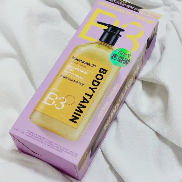 [BUNJANG] Beyond Body Vitamin Niacinamide Body Scrub Body Wash 500ml / 비욘드 바디타민 나이아신아마이드  바디 스크럽 바디워시 500ml