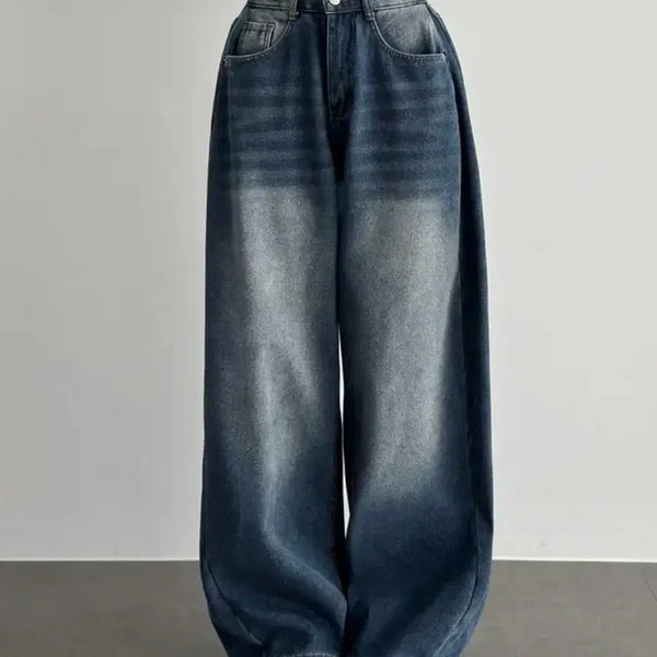 [BUNJANG] EVEru Denim Jeans (Dark Blue) / 에이블리 이버유 청바지 진청 판매