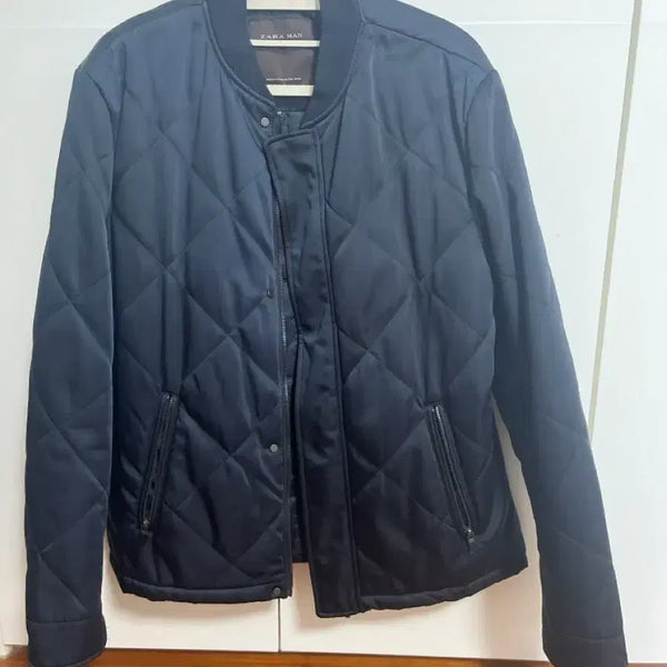 [BUNJANG] Zara Quilted Jacket Navy / 자라 자켓